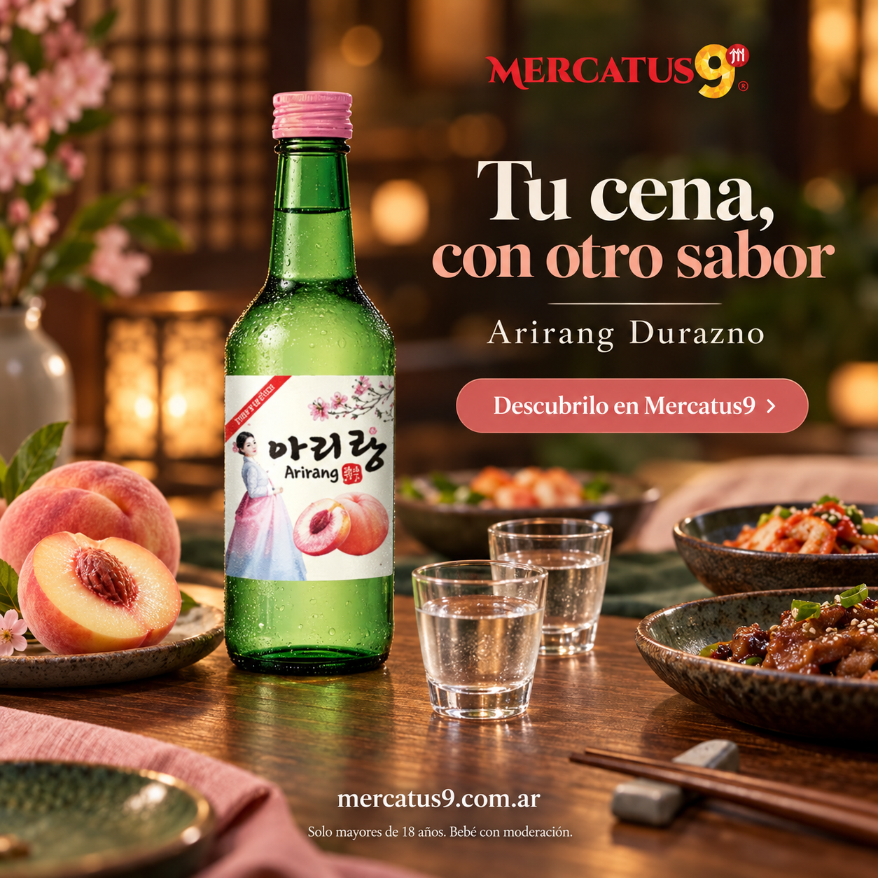 Bebida alcohólica mixta sabor a durazno 360ml — Mercatus9, vista 2