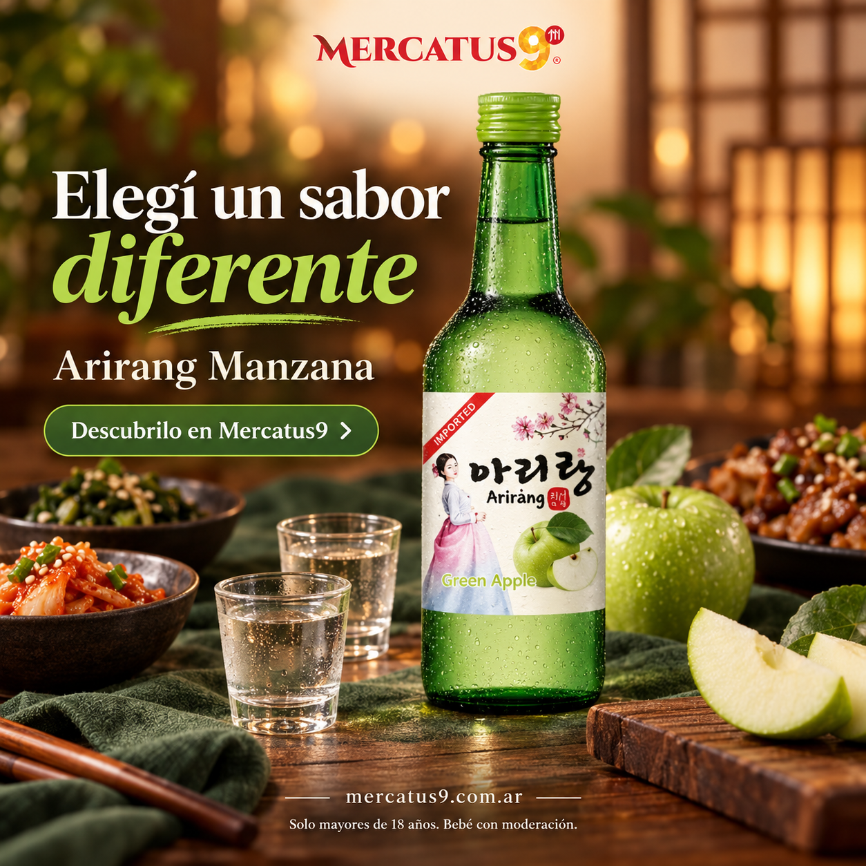 Bebida alcohólica mixta sabor manzana 360ml — Mercatus9, vista 2