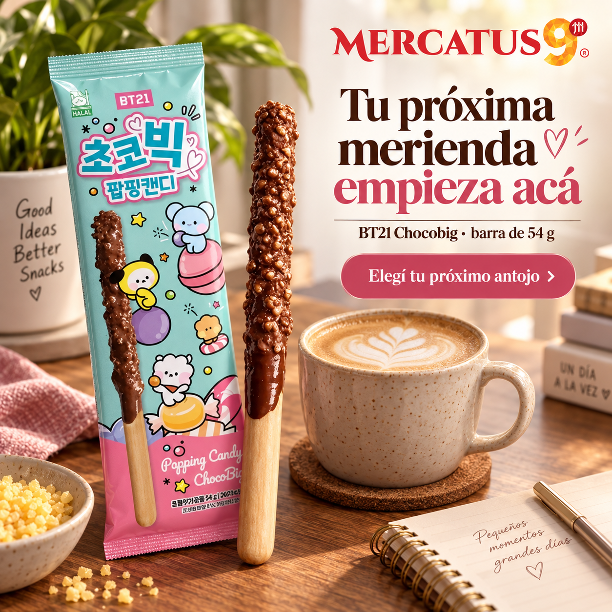 BT21 Chocobig · barra de 54 g — escena 2