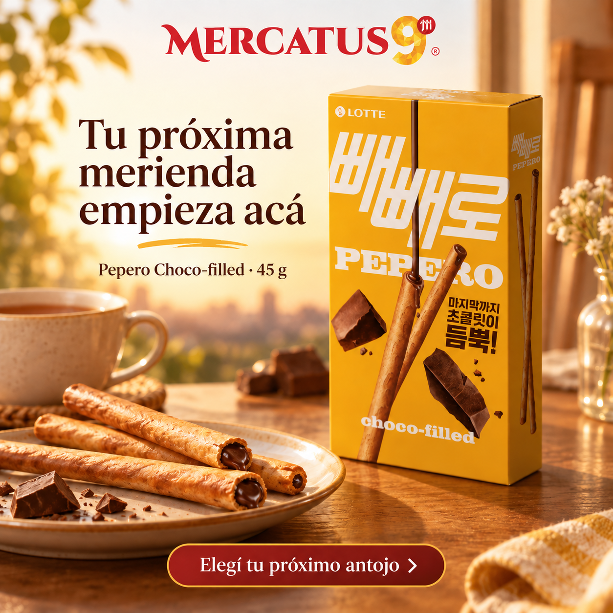 Pepero Choco-filled · 45 g — escena 2