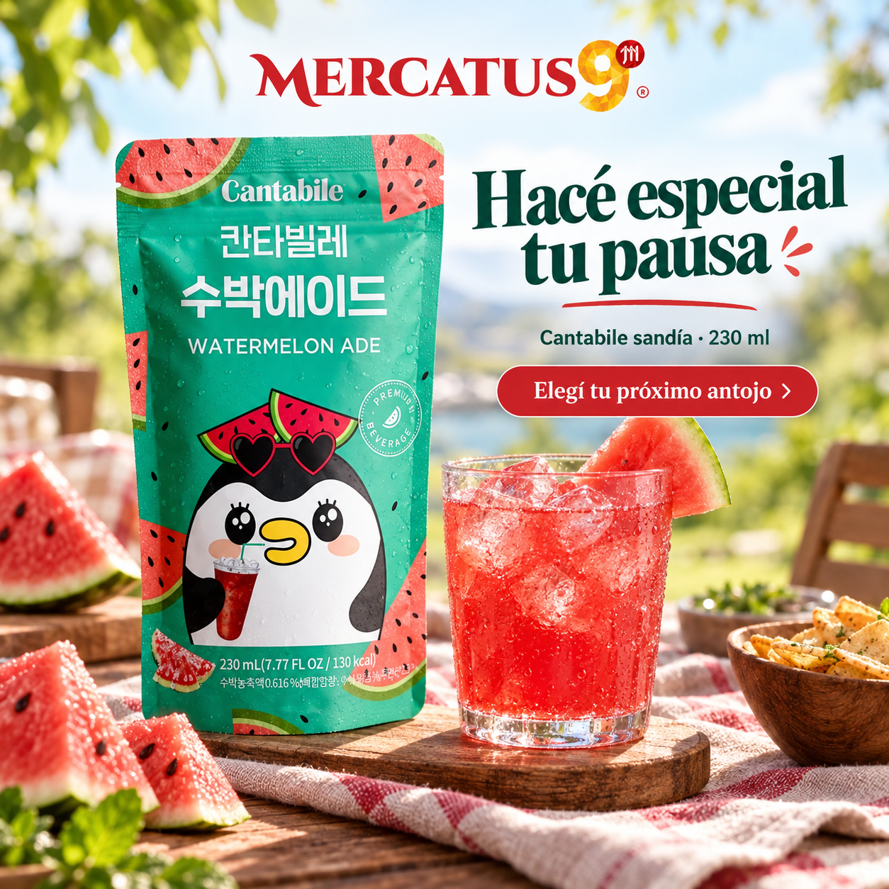 Cantabile sandía · 230 ml — escena 2