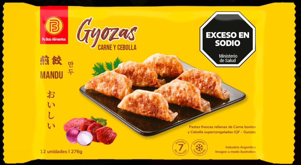 FUBAO GYOZA CARNE Y CEBOLLA 276G