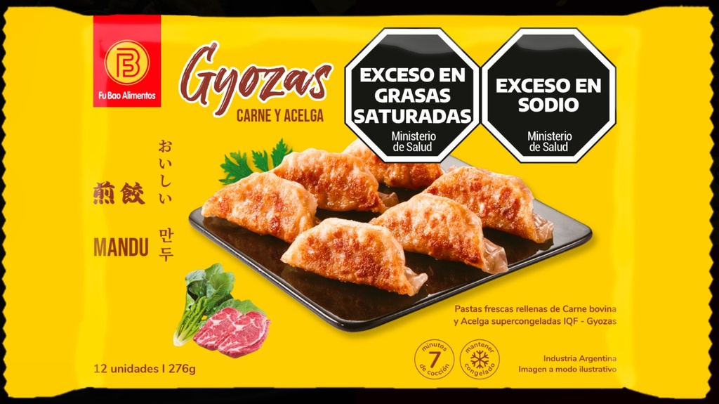 FUBAO GYOZA CARNE Y ACELGA 276G