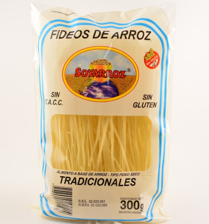 SOYARROZ FIDEOS DE ARROZ TRADICIONAL 300G