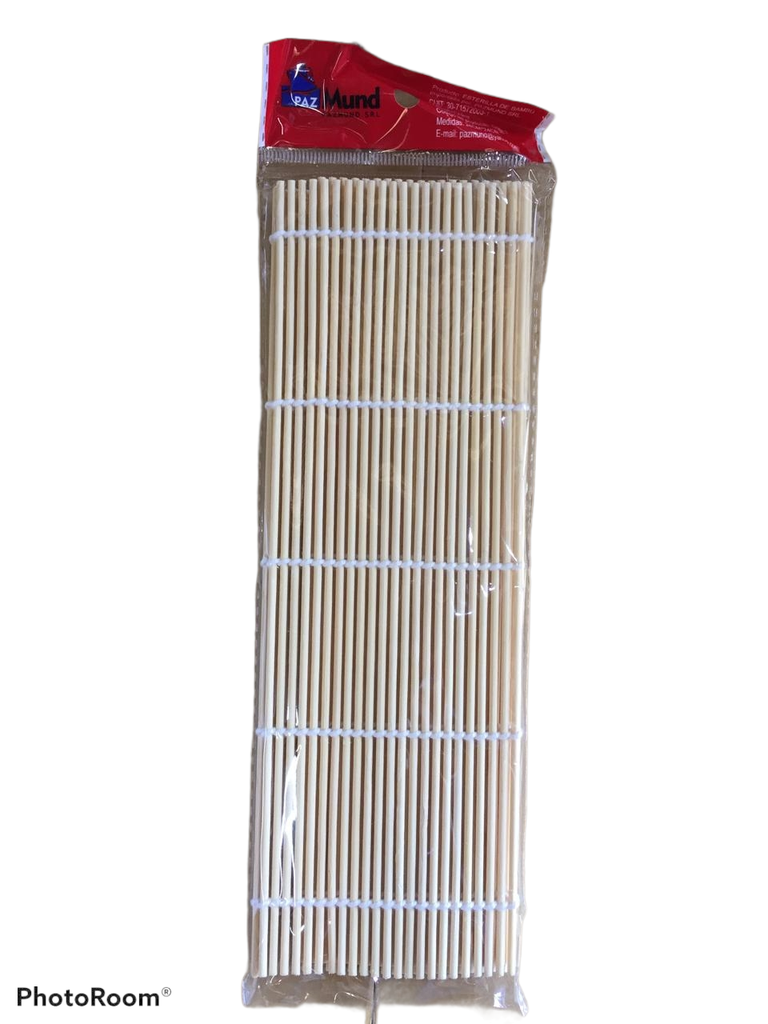ESTERILLA DE BAMBU PARA SUSHI 24X24CM