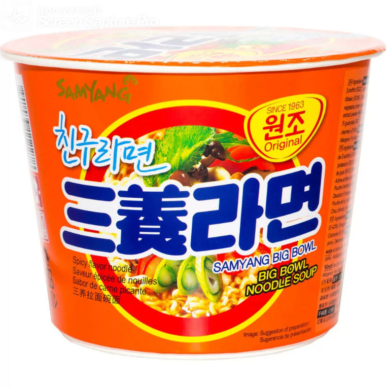 韩国三养 拉面  115G