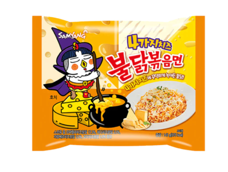 韩国三养 辣鸡肉拌面 芝士联盟  145G