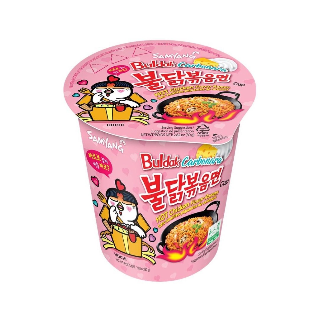 韩国 三养 火鸡面 奶油培根味 80G