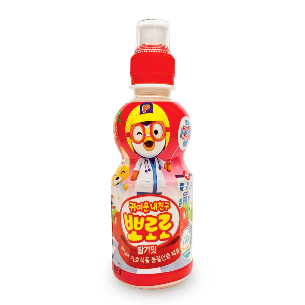 PORORO BEBIDA SABOR FRUTILLA 235ML