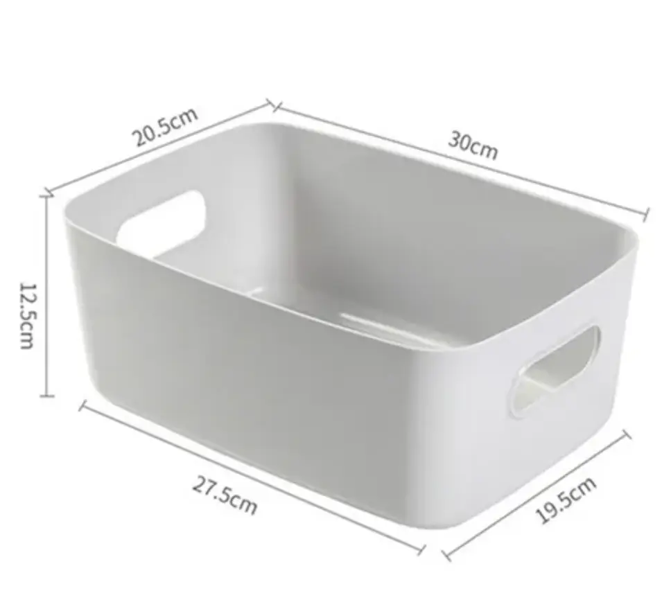 CAJA ORGANIZADORA GRIS CH 