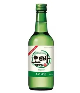 BEBIDA ALCOHÓLICA SOJU SABOR ORIGINAL BLANCO 360ML
