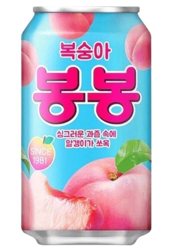 [A5KR-HTA01] HAITAI BONBON PEACH 340ML