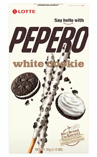 [A2KR-PPR01] PEPERO GALLETA EN BARRA CON CHOCOLATE BLANCO 37G