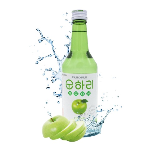 [B2.1.4KR-LTT025] CHUM-CHURUM SOJU MANZANA 375ML