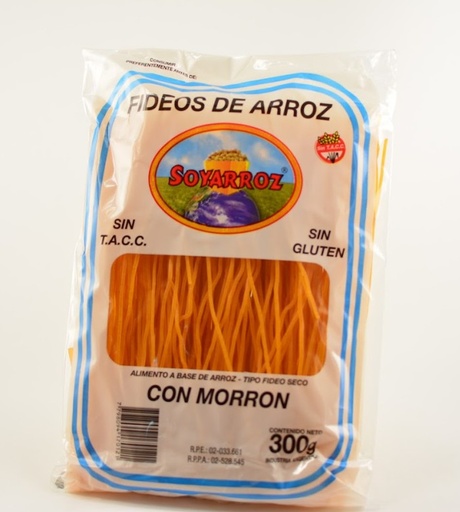 [A1.1.2CN-SOY121] SOYARROZ FIDEOS DE ARROZ MORRON 300G