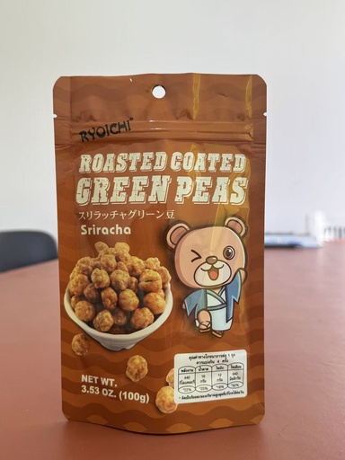 [A1.1.10CN-FUB269] ARVEJAS VERDES FRITAS SABOR SRIRACHA 100G