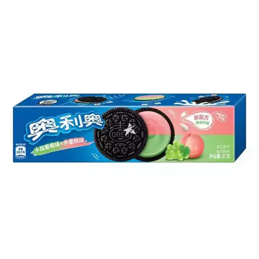 [A1.1.6CN-ALA06] 奥利奥 葡萄蜜桃味饼干 97G