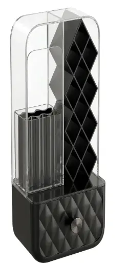 [H4.1.3CN-QQYL031904] ORGANIZADOR DE MAQUILLAJE NEGRO  